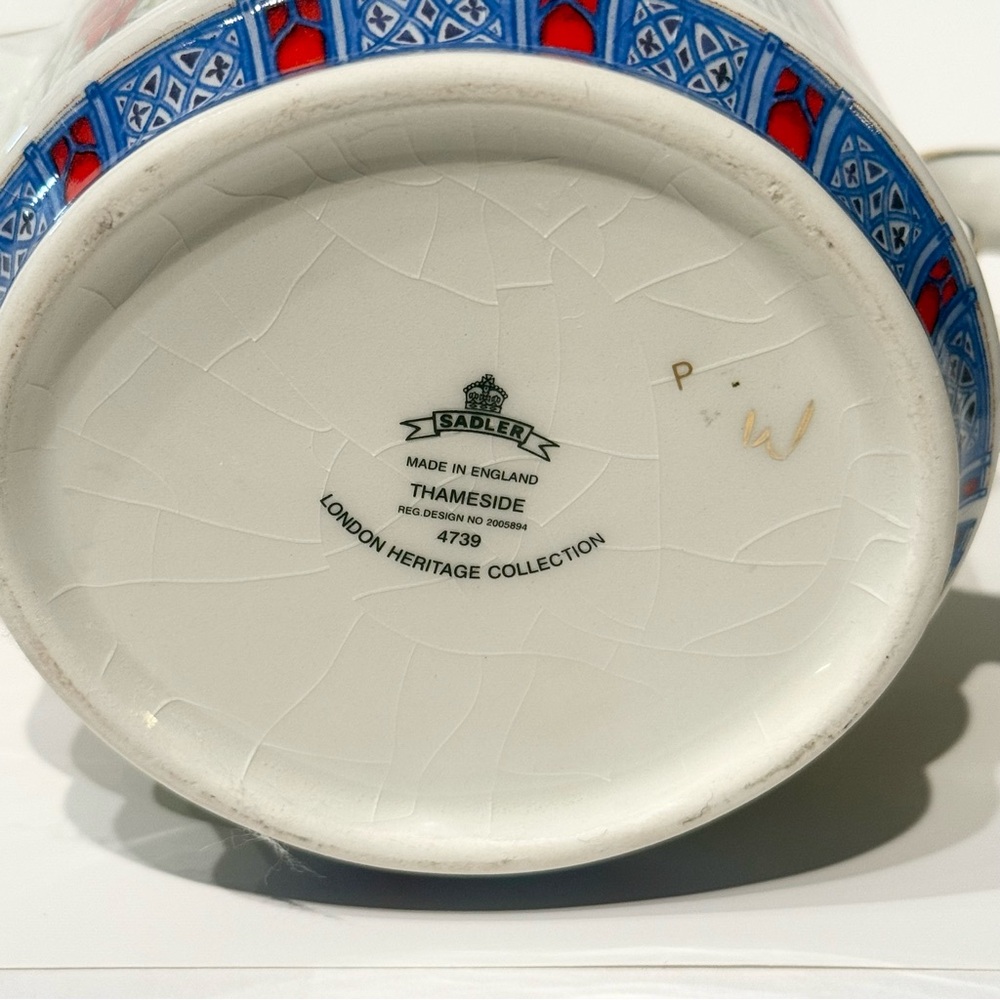 SADLER LONDON HERITAGE COLLECTION THAMESIDE CERAMIC TEAPOT - Picture 11 of 13